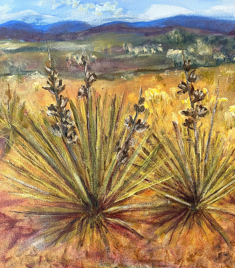Autumn  Yucca - Oil