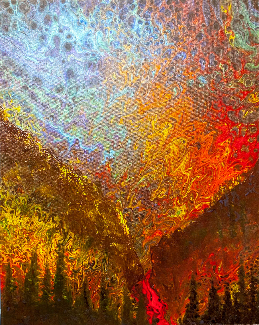 Lisa Nader Baca-Sunrise on the Red River