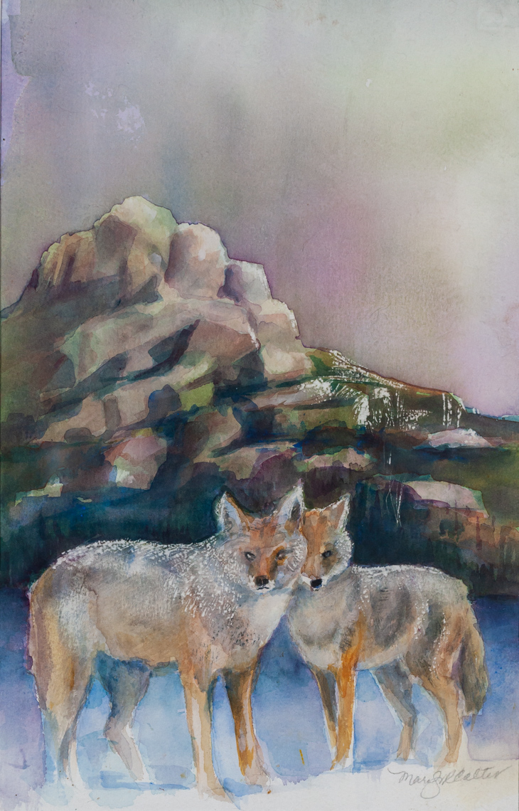 Marlyn Colter-Two Coyotes